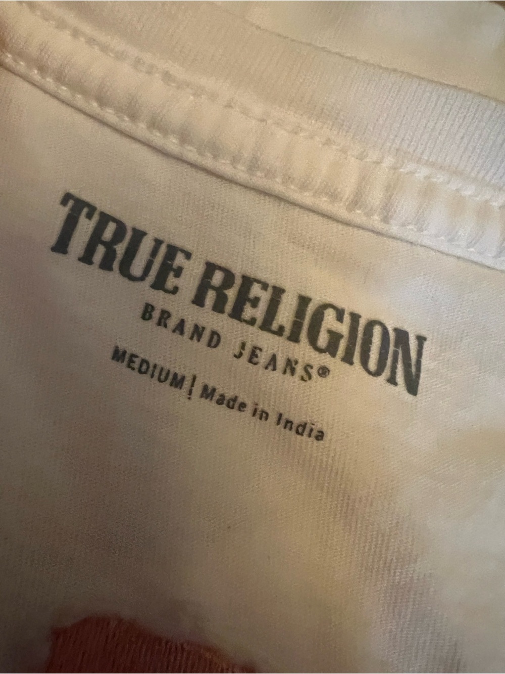True Religion Women’s White Graphic Tee - Pack of 2 - Picture 7 of 8
